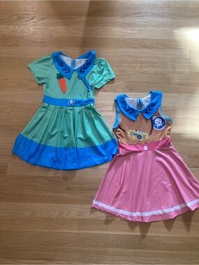 🔧🥕📷 Kids 4 / 100cm Octonauts Tweak and Dashi dresses